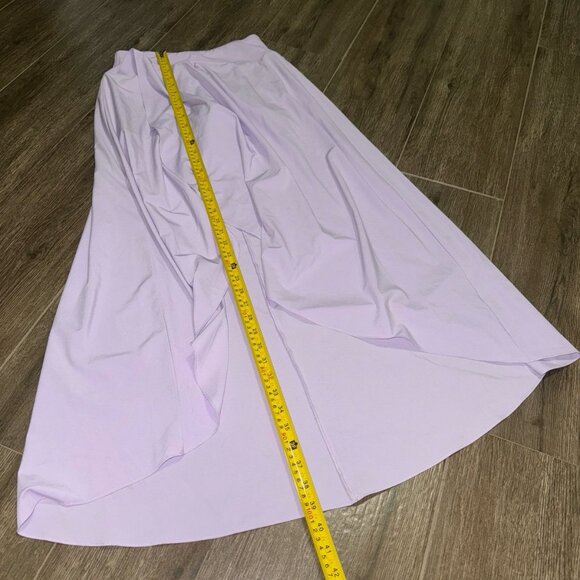 NWOT Halara breezeful high low skirt with shorts Size S purple lavender color - Picture 4 of 10